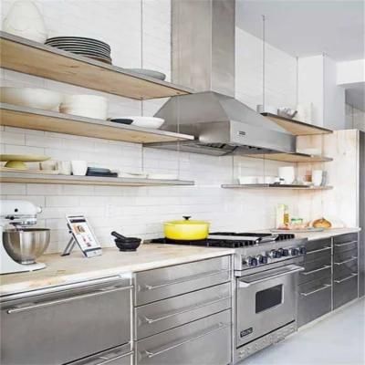 Foshan Kitchen Cabinets Lacquer Gray Glossy Kitchen Cabinet