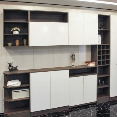 Melamine Particle Board Kitchen Cabinets with Different Kinds Style Cabinet
