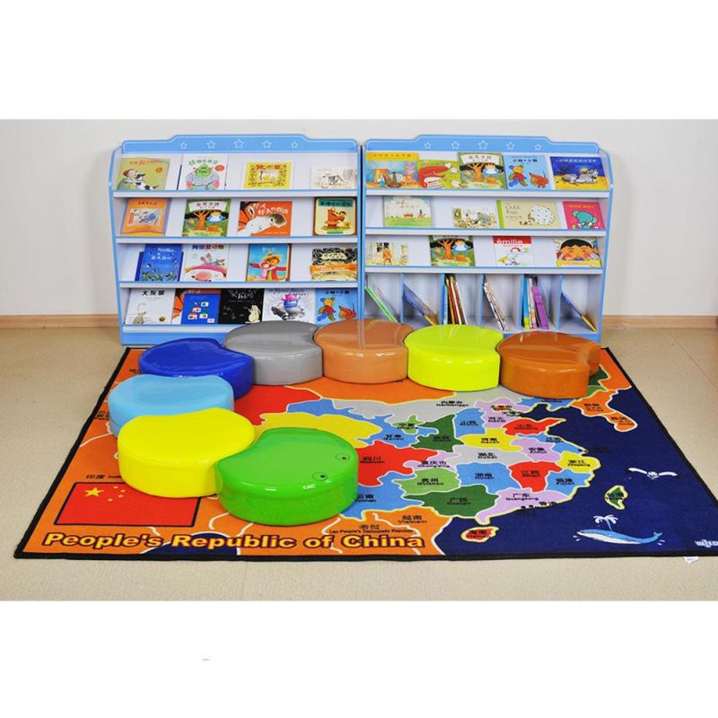 Kindergarten Kids Sofa, Preschool Children Furniture, Home Furniture and Living Room Baby Sofa, New Design Preschool and Kindergarten Day Care Sofa