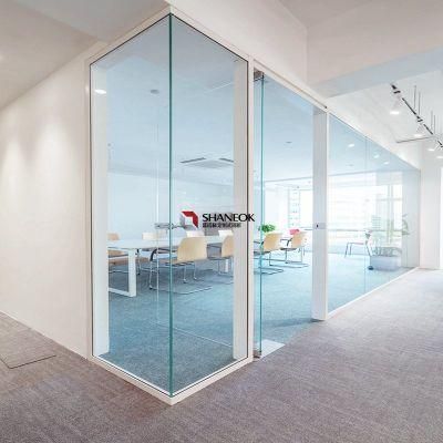 Shaneok Wholesale Simplified Modular Glass Office Partition Wall