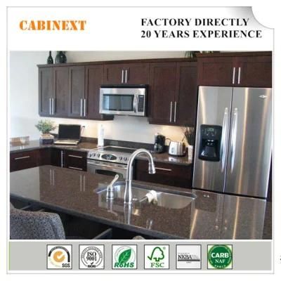 Chinese Factory Directly Sold Birch Solid Wood Kitchen Cabinet