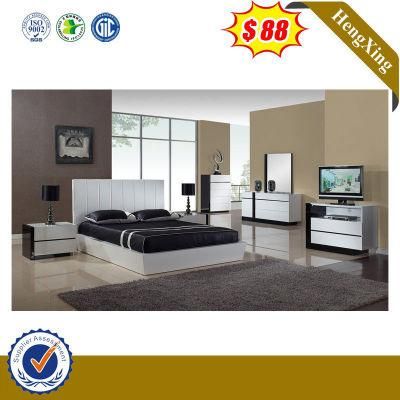 Modern Wooden Home High Performance Bedroom Furniture Set Double Single Bed