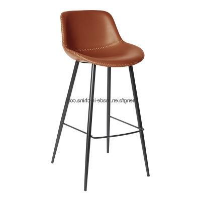 Whloesale China Cafe Furniture Restaurant Iron Frame Backrest Dining Chair