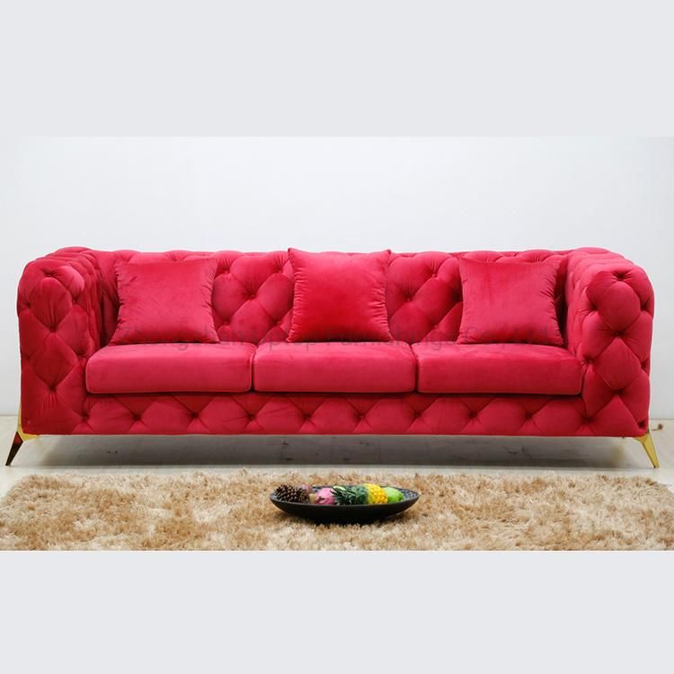 (SP-KS255A-3) Modern Hotel Furniture Living Room Sofa for Sales