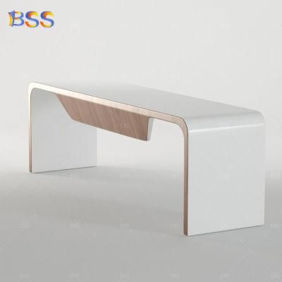 Office Desk Contemporary Acrylic Stone Modern Contemporary Office Desk