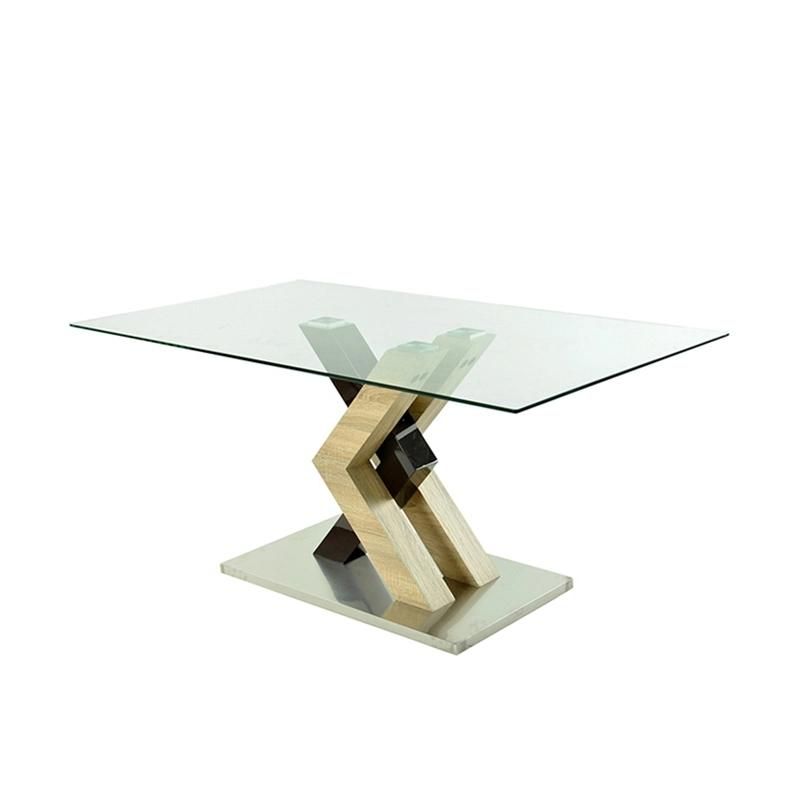 High Gloss Stainless Steel Kitchen Room Furniture Dining Table for Sales