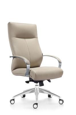 New Modern Design Office Chair Manager Chair Boss Chair with Aluminum Base