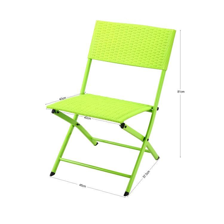 Cheap Colorful Modern Convenient White Plastic Folding Table and Chair