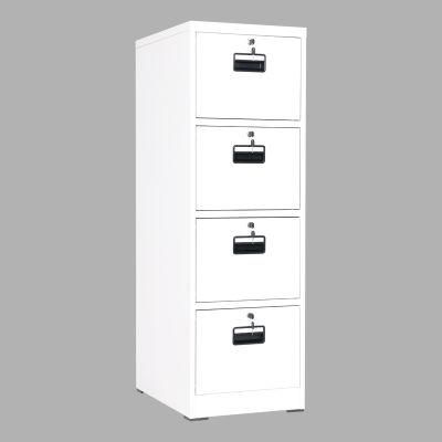 4 Drawer Steel Filing Cabinet 4-Drawer Letter Size Black File Cabinet Cheap Metal Drawer Cabinet