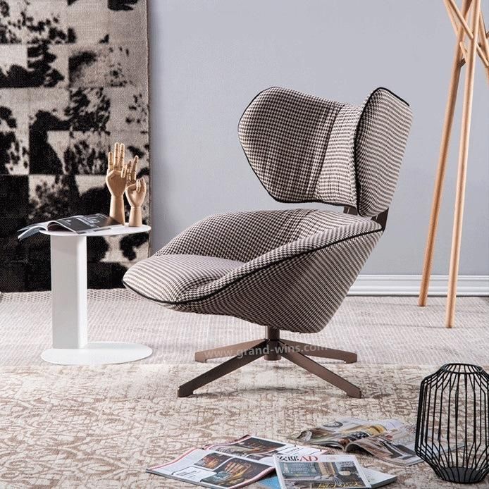 Italian Designer Furniture Modern Comfortable Leisure High Back Chair