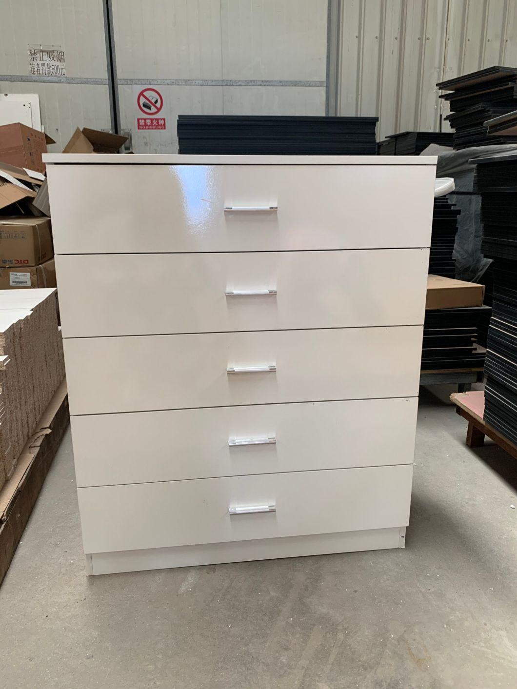 High Glossy Drawer Chest for Home Furniture