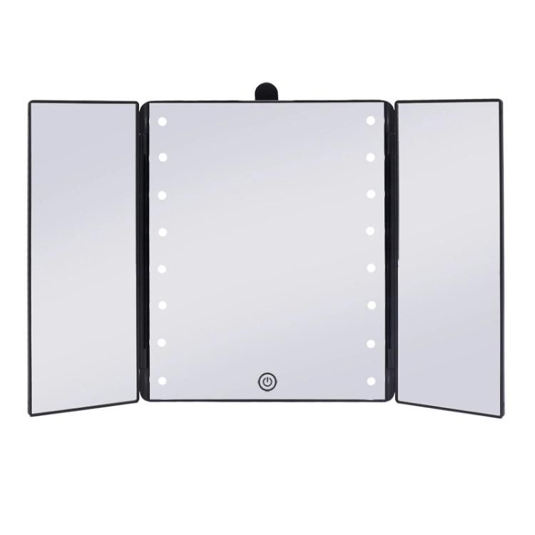 New Arrival LED Illuminated Makeup Mirror with Tray