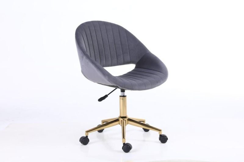 Golden Chromed Leisure Chair Living Room Furniture Home Decorations
