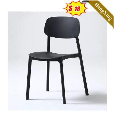 Good Quality Modern Luxury Cheap Design Stackable Restaurant Outdoor Plastic Dining Chair