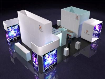 Modern Display Stand with LED Light for Trade Show