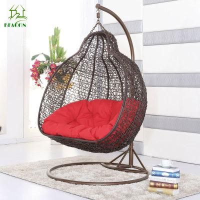 Adult Kid Leisure Popular Modern Rattan All Weather Hanging Swing Chair