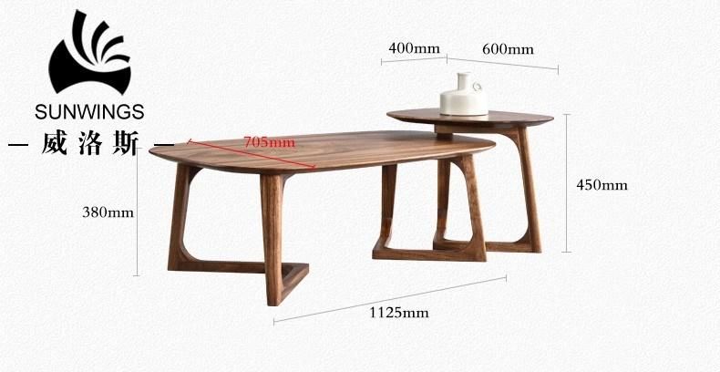 Modern Simply/Light Luxury/Nordic Furniture Ash Solid Wood Coffee Table for Living Room