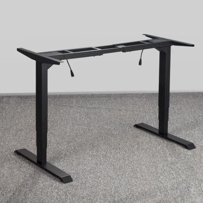 Dual Motor 3 Stage Height Adjustable Table Electric Sit Stand Lifting Desk for Office