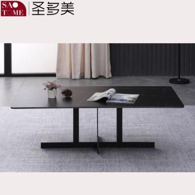 Modern Light Luxury Leisure Furniture Living Room Rectangular Coffee Table