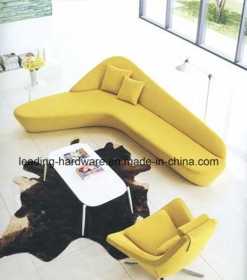 Fiberglass Moon Seater Sofa for Lobby