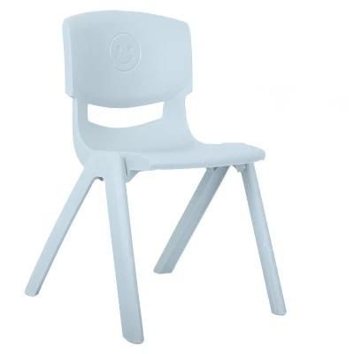Wholesale Home Furniture Thickened Plastic Kindergarten Bench Frosted Backrest Dining Chair