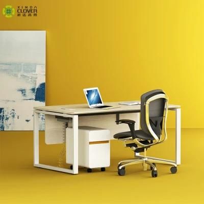 Foshan Factory Good Price Latest Design Melamine Table Tops Modern Executive Office Table