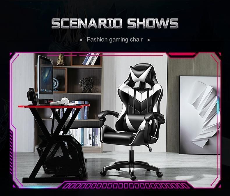 Amazon Hotsale Modern Synthetic Leather Silla Gamer Computer PC Gaming Racing Esports Chair