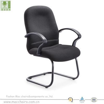 Fabric Office Visitor Chairs Black Low Back Furniture for Confierence