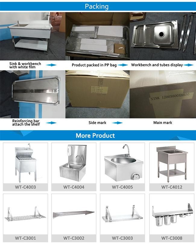 Square Tube Work Table Cabinet with Three Drawers