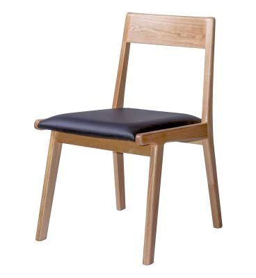 Solid Wood High Density Fabric Upholstery Modern Home Restaurant Dining Chair Restaurant