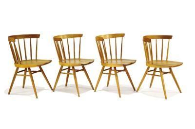 Modern Furniture Traditional Design Restaurant Round Wooden Dining Chairs