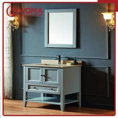 Woma Solid Wood 900mm Bathroom Vanity (1006B)