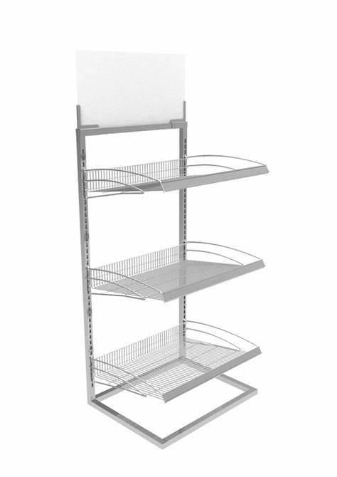 Modern Design Standing Display Shelves for Beverage