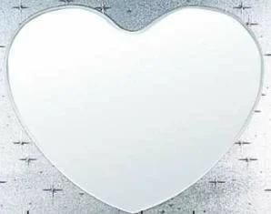 Hot Sale New Design Love-Shaped Bathroom Mirror