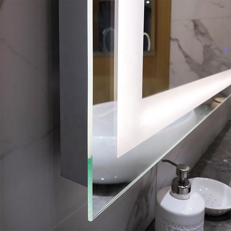 Wholesale Modern Hotel Illuminated Lighted LED Bathroom Vanity Smart Mirror with Defogger