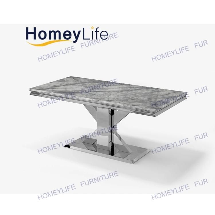 Wholesale Market Modern Marble Dining Table for Home Furniture