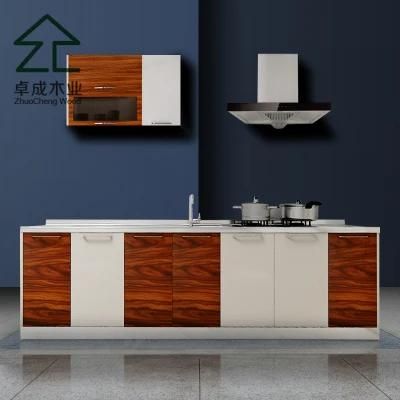 MDF Mini Custom Melamine Wooden Kitchen Cabinet