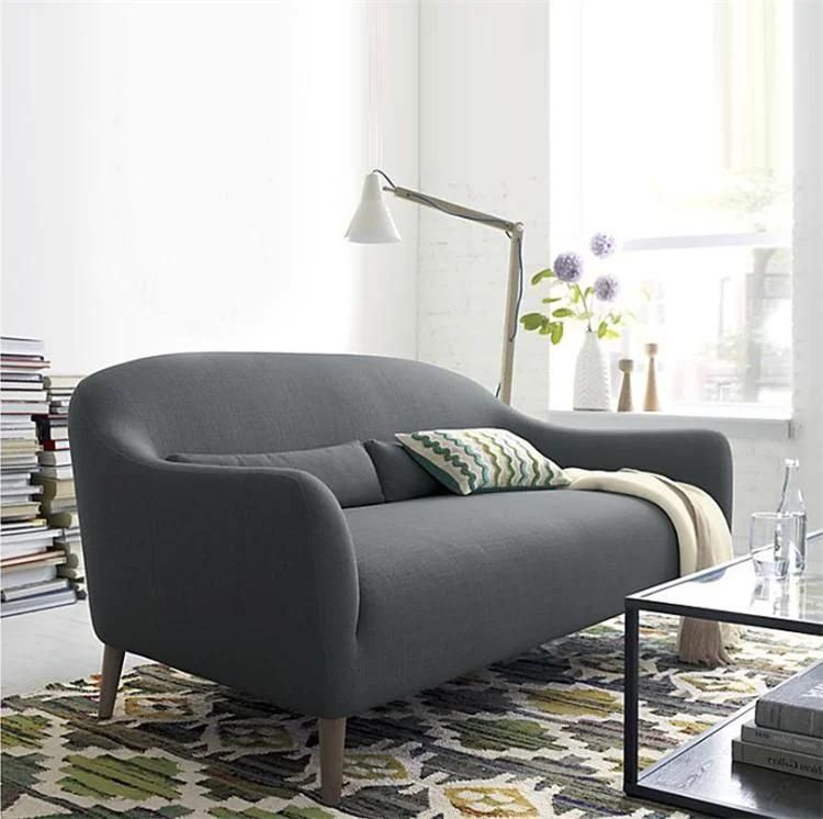 Foshan Modern Home Hotel Furniture 123 Seat Couch Living Room Corner Fabric Sofa