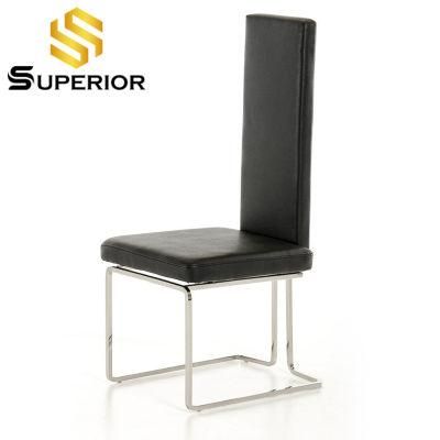 Modern Furniture Hotel Dining Chair with Steel Leg for Home