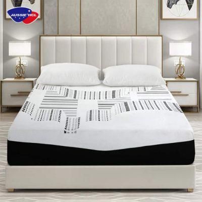 Factory Wholesale Single Full Inch Mattresses Sleep Well Cooling High Density Gel Memory Rebonded Foam Mattress