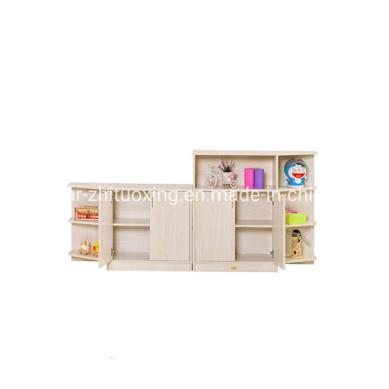 Playroom and Read Room Combination Cabinet, Wooden Multi-Function Cabinet, Kids Room Cabinet, Children Toy Storage Cabinet, Kindergarten and Preschool Cabinet