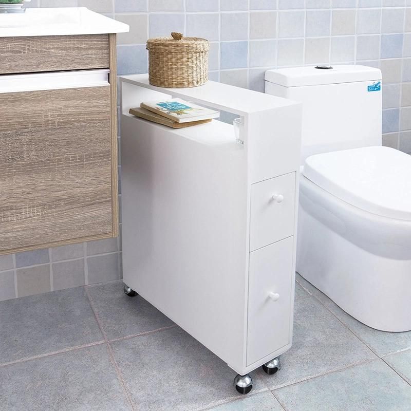 Modern Wooden Toilet Paper Storage Bathroom Cabinets