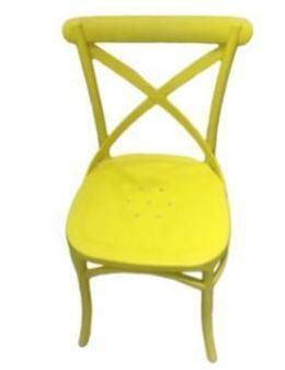 Factory Price Portable Chairs X Cross Back Silla Chair for Wedding Event Party Rental