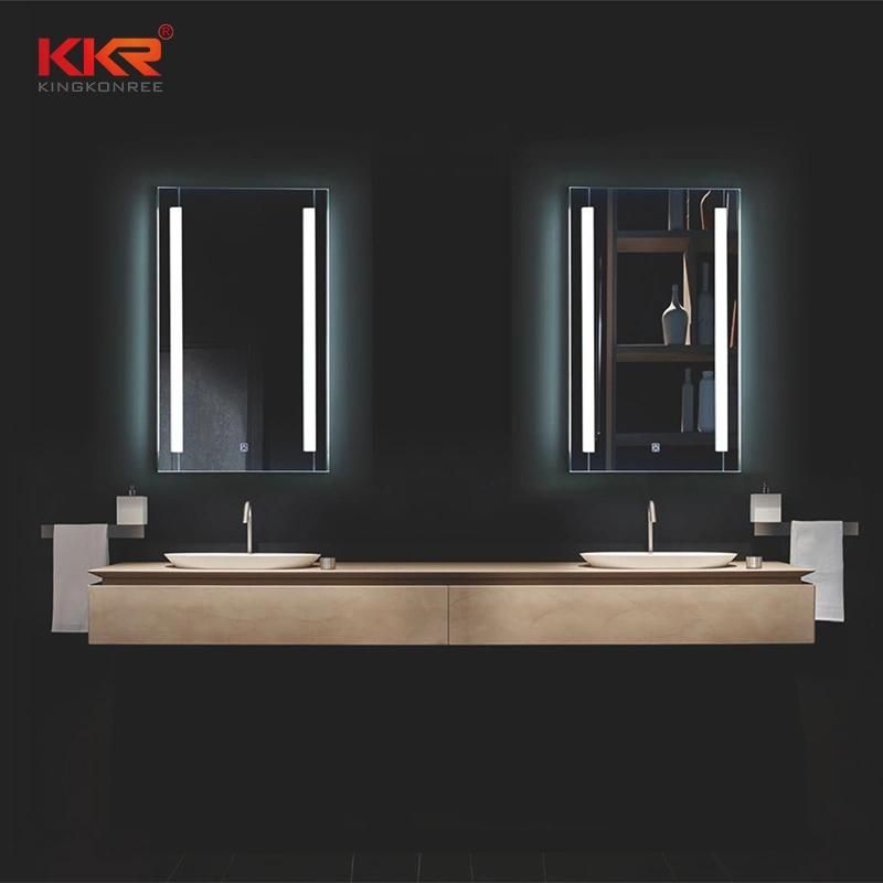 Defogger Function Bathroom Mirror Anti-Foggy LED Mirror