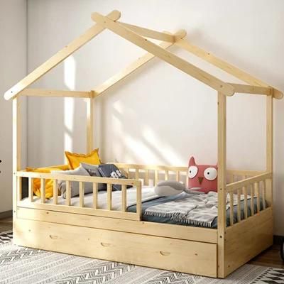 Wholesale Price Single Bed Wooden Child Bed Room