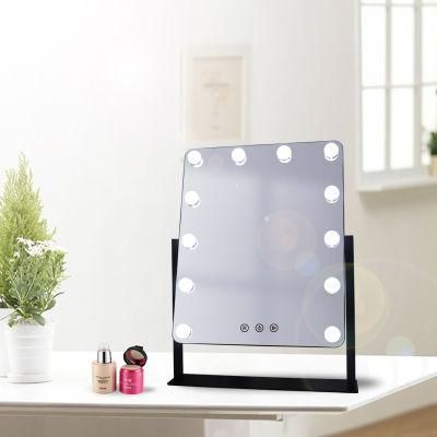 Metal Frame High Definition Hollywood Vanity Mirror for Dressing