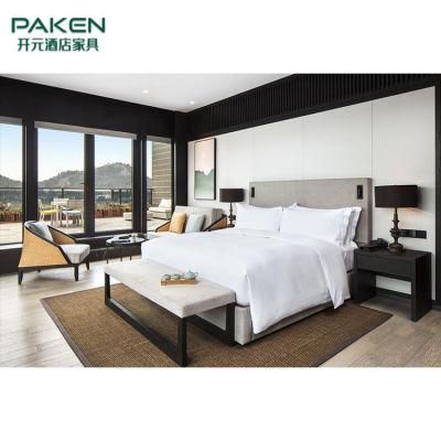 Modern Design Hotel Bedroom Furniture with Wood Furnishing Set