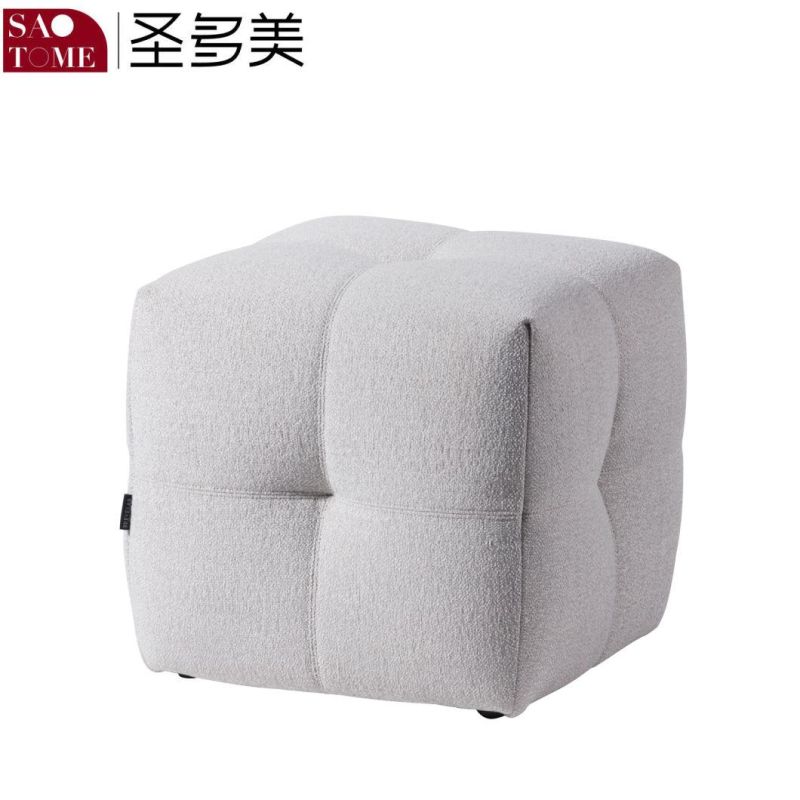 Cushioned Square Footed Leisure Chair for Modern Living Room Furniture