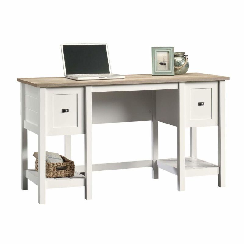 Cottage Road Desk, Soft White Finish