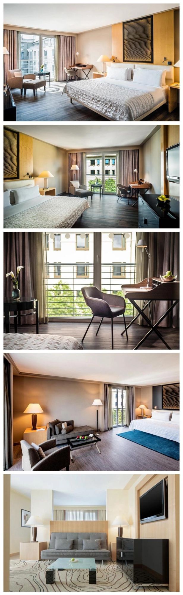 Artistic Design Modern Style Wooden Hotel Bedroom Furniture Sets
